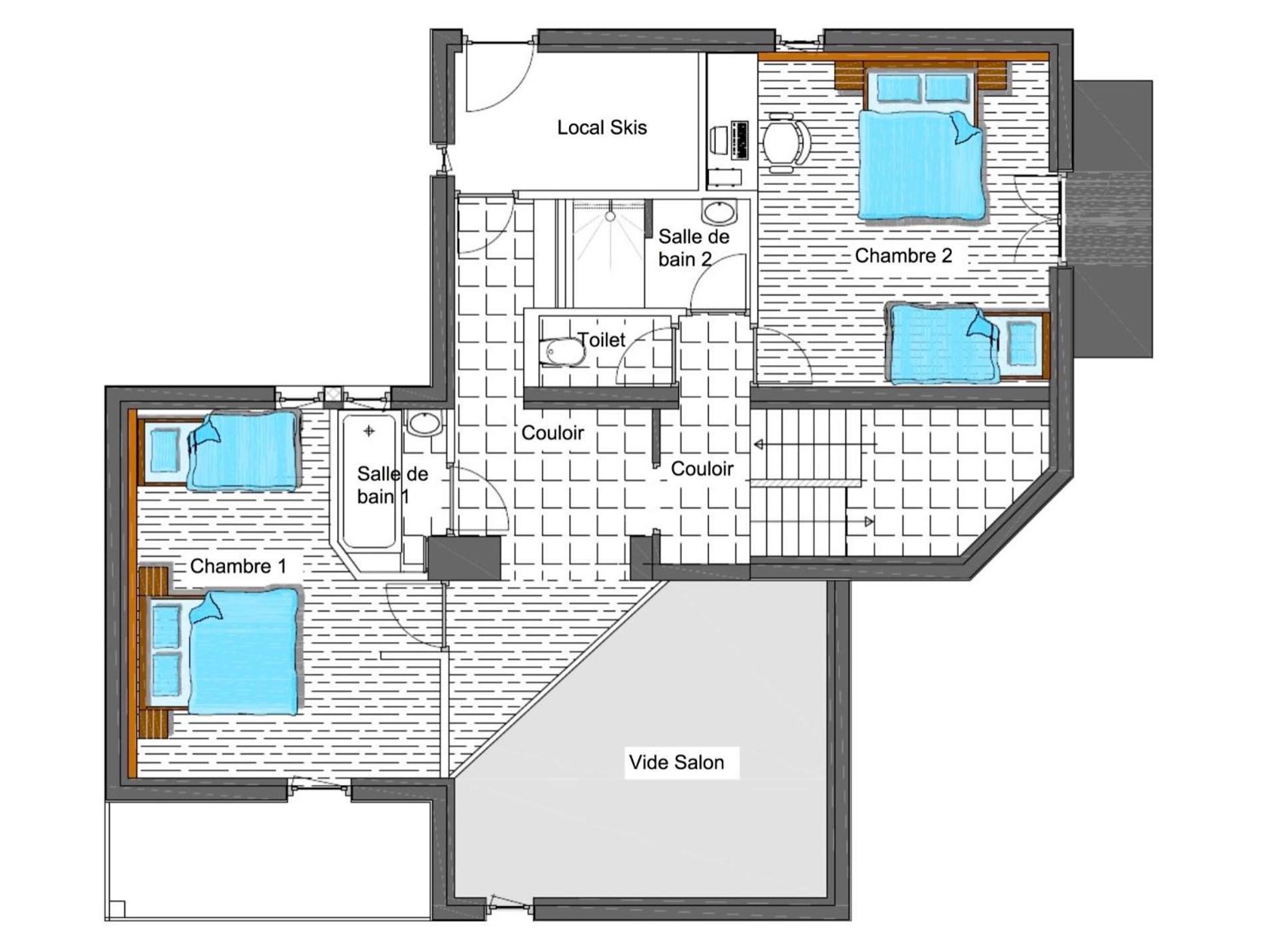 Chalet Rouge Ou Blanc Villard-Reculas Esterno foto